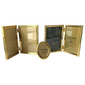Vintage Hinged Picture Frame Photo Frames & Small Oval Frame